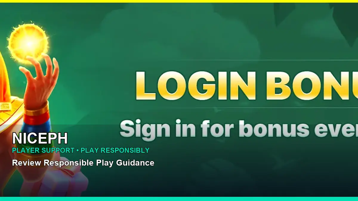 NICEPH player support and responsible gaming guide for Philippine players